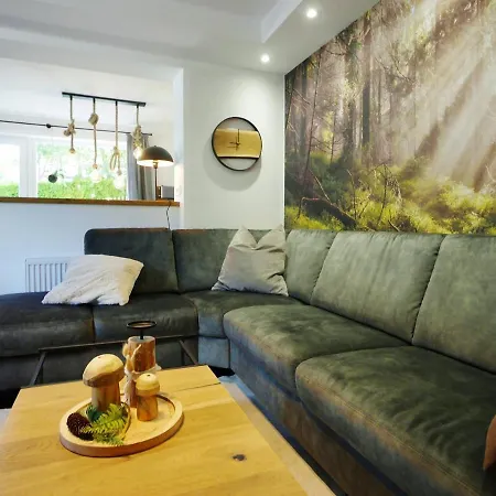 شقة Upland - Waldgeist Mit Garten, Grillhuette, Spielplatz Und Meinecardplus *